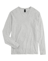 Hanes 498L Adult Nano-T Long-Sleeve T-Shirt #color_ASH