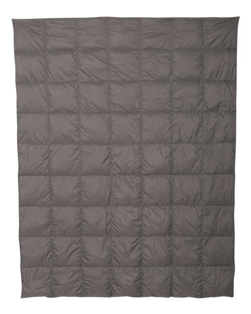 Weatherproof 18500 32 Degrees Packable Down Blanket #color_Dark Pewter