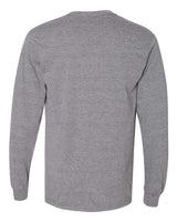 Gildan H400 Hammer Adult Long-Sleeve T-Shirt #color_GRAPHITE HEATHER