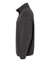 Dri Duck 7352 Men's Denali Fleece Pullover Jacket #color_CHARCOAL