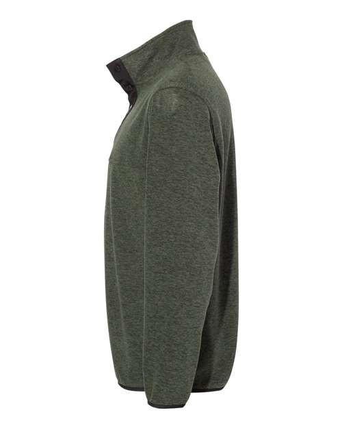 Dri Duck 7352 Men's Denali Fleece Pullover Jacket #color_FATIGUE