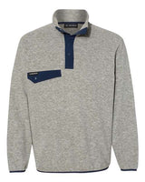Dri Duck 7352 Men's Denali Fleece Pullover Jacket #color_PLATINUM