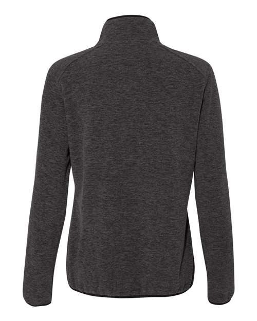 Dri Duck 9340 Aspen Mlange Mountain Fleece Pullover #color_CHARCOAL