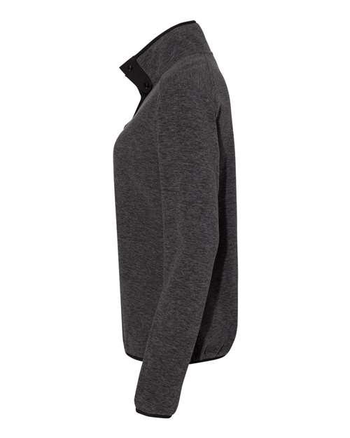Dri Duck 9340 Aspen Mlange Mountain Fleece Pullover #color_CHARCOAL