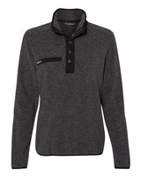 Dri Duck 9340 Aspen Mlange Mountain Fleece Pullover #color_CHARCOAL