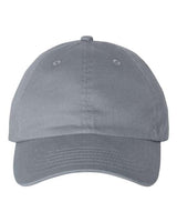 Valucap VC200 Brushed Twill Cap #color_Dark Grey