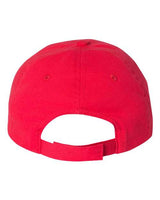 Valucap VC200 Brushed Twill Cap #color_Red