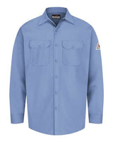 Bulwark SEW2 Flame Resistant Excel Work Shirt #color_Light Blue
