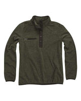 Dri Duck 9340 Aspen Mlange Mountain Fleece Pullover #color_FATIGUE