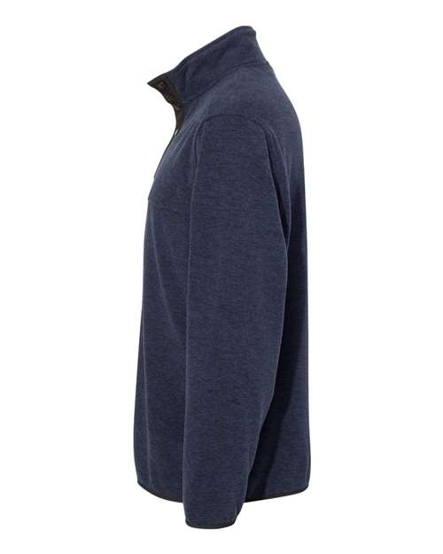 Dri Duck 7352 Men's Denali Fleece Pullover Jacket #color_NAVY