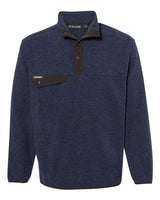 Dri Duck 7352 Men's Denali Fleece Pullover Jacket #color_NAVY