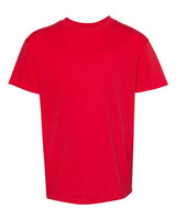 Hanes 5480 Youth Comfortsoft Cotton T-Shirt #color_ATHLETIC RED