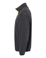Dri Duck 7352 Men's Denali Fleece Pullover Jacket #color_CHRCL/ RL TREE X