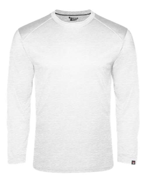Badger 1001 FitFlex Performance Long Sleeve T-Shirt #color_White