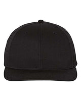 Richardson 212 Pro Twill Snapback Cap #color_Black