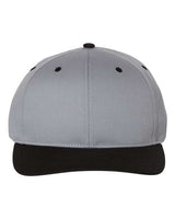 Richardson 212 Pro Twill Snapback Cap #color_Grey/ Black
