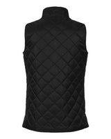 Weatherproof W207359 Women's Vintage Diamond Quilted Vest #color_Black