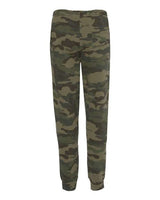 Independent Trading Co. IND20PNT Midweight Fleece Pants #color_Forest Camo