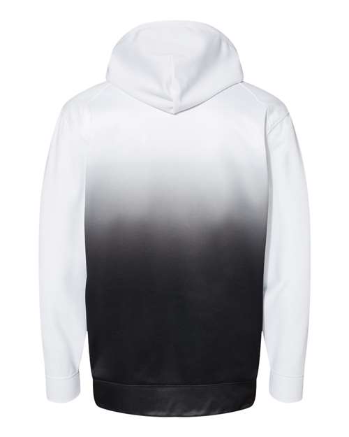 Badger 1403 Ombre Hooded Sweatshirt #color_Black