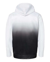 Badger 1403 Ombre Hooded Sweatshirt #color_Black