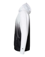 Badger 1403 Ombre Hooded Sweatshirt #color_Black