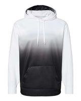 Badger 1403 Ombre Hooded Sweatshirt #color_Black