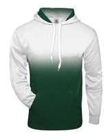 Badger 1403 Ombre Hooded Sweatshirt #color_Forest