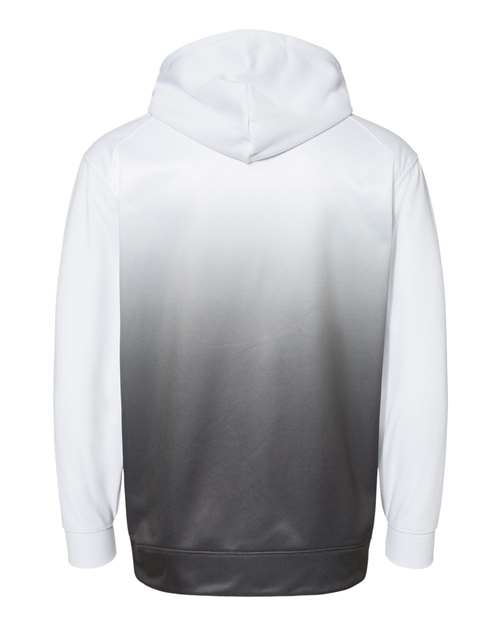 Badger 1403 Ombre Hooded Sweatshirt #color_Graphite