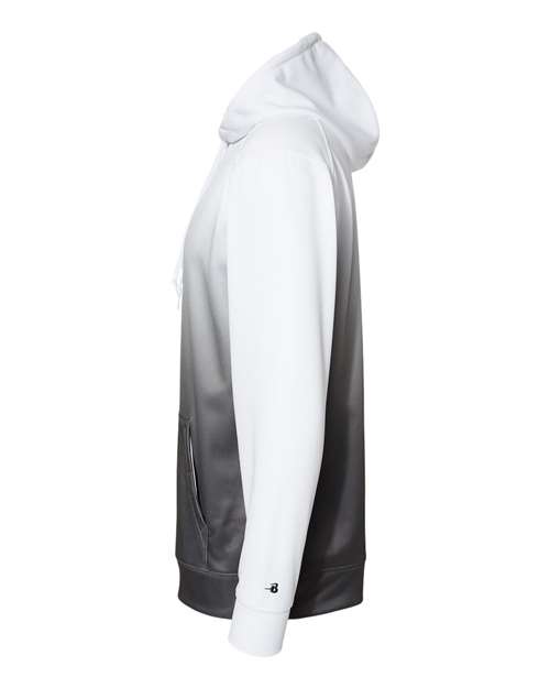 Badger 1403 Ombre Hooded Sweatshirt #color_Graphite