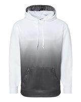 Badger 1403 Ombre Hooded Sweatshirt #color_Graphite