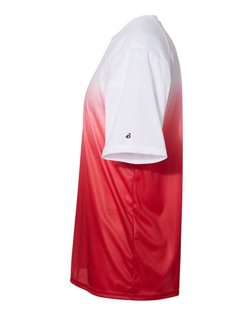 Badger 4203 Ombre T-Shirt #color_Red