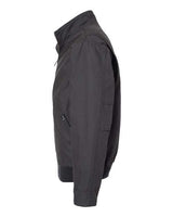 Dri Duck 5032DD Men's Force Canvas Bomber Jacket #color_CHARCOAL