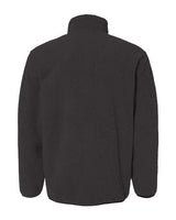 Dri Duck 7355 Men's Brooks Sherpa Fleece Pullover #color_CHARCOAL