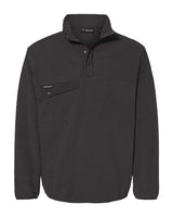 Dri Duck 7355 Men's Brooks Sherpa Fleece Pullover #color_CHARCOAL