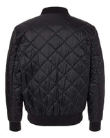 Weatherproof 21752 HeatLast Quilted Packable Bomber #color_Black