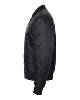 Weatherproof 21752 HeatLast Quilted Packable Bomber #color_Black