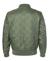 Weatherproof 21752 HeatLast Quilted Packable Bomber #color_Olive Grey