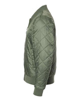 Weatherproof 21752 HeatLast Quilted Packable Bomber #color_Olive Grey