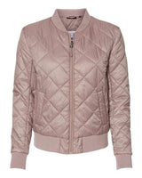 Weatherproof W21752 Women's HeatLast Quilted Packable Bomber #color_Blush