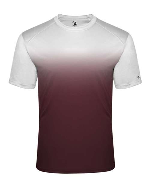 Badger 4203 Ombre T-Shirt #color_Maroon