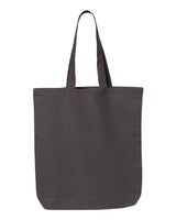 Q-Tees QTBG 12L Economical Tote #color_Charcoal