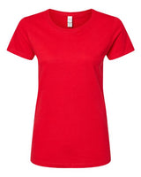 M&O 4810 Women's Gold Soft Touch T-Shirt #color_Deep Red