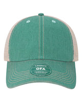 LEGACY OFA Old Favorite Trucker Cap #color_Aqua/ Khaki