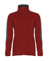 Badger 7921 Women's Blitz Outer-Core Jacket #color_Red/ Graphite