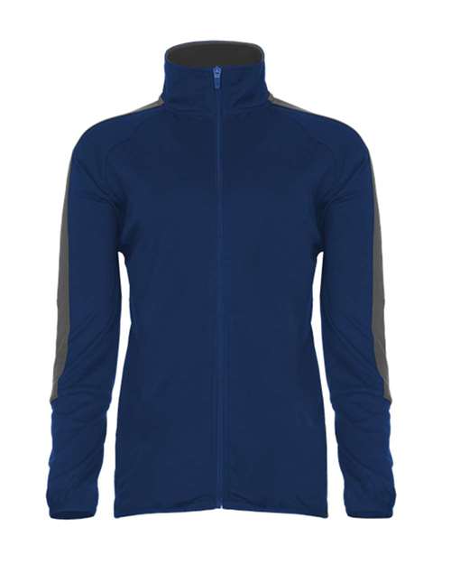 Badger 7921 Women's Blitz Outer-Core Jacket #color_Royal/ Graphite