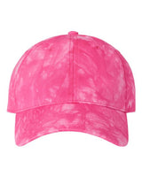 Valucap SP400 Tie-Dyed Dad Hat #color_Dark Pink