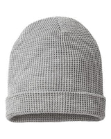Richardson 146R Waffle Cuffed Beanie #color_Heather Grey