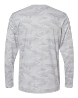 Paragon 217 Pompano Performance Camo Long Sleeve T-Shirt #color_Aluminum