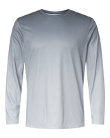 Paragon 225 Barbados Performance Pin Dot Long Sleeve T-Shirt #color_Black/ Light Charcoal