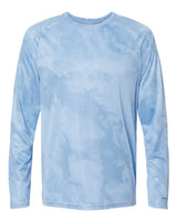 Paragon 228 Cabo Camo Performance Long Sleeve T-Shirt #color_Blue Mist
